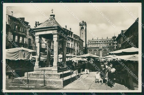 Verona città piazza - piazza, erbe