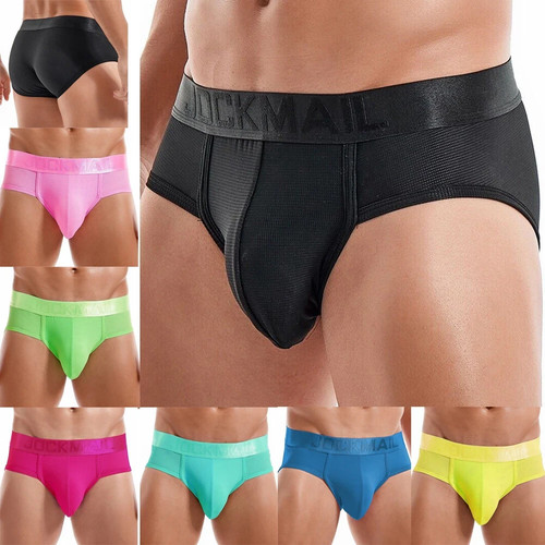 Boxer uomo slip rete marsupio