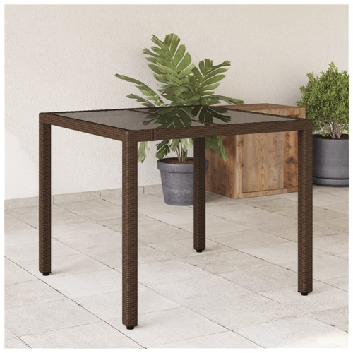 Tavolo giardino marrone - giardino,
