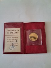 Moneta D'oro Commemorativa