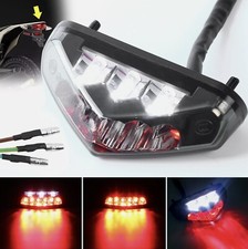 EvoParts Mini fanale posteriore a Led targa stop posizione moto cross omologato
