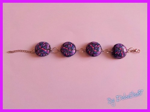 Braccialetto murrine fimo - in,