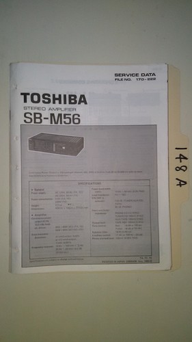 Toshiba m56 manuale di - toshiba, sb-m56
