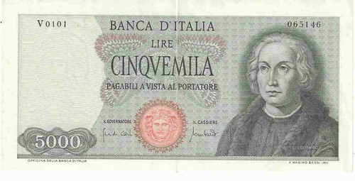 Banconota italia repubblica - banconota,