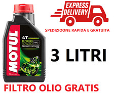 3 LITRI OLIO MOTORE + FILTRO OLIO PEUGEOT SAT RS / BLACK SAT 400 08/13