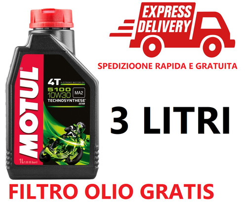Litri olio motore filtro - 3,