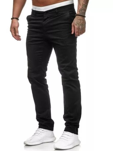 Pantaloni uomo chino slim - pantaloni, fit
