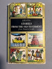 Vintage PIET WORM Stories From The Old Testament Printed in Netherlands HC DJ