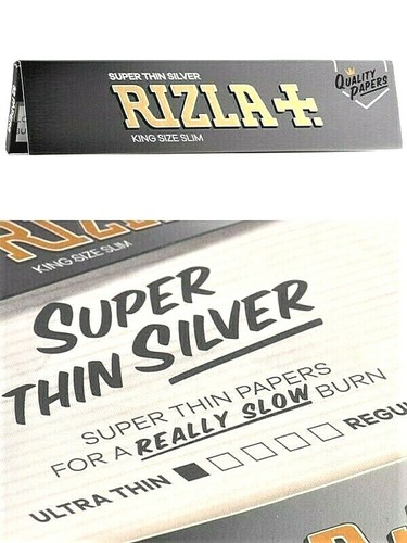 Rizla rolling papers - rizla, silver