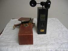 Anemometro DIC modello Sims vintage misuratore vento portatile k/hr nodi MPH - Loc T 13