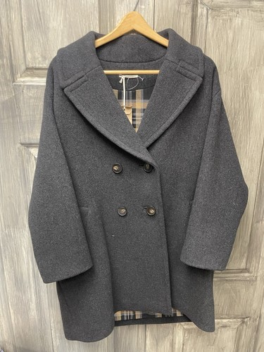 Cappotto lana doppio bottone