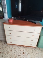 cassettiera 4 cassetti amp panna