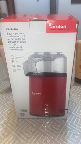 Macchina popcorn jordan 1200w - macchina,