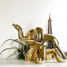 Salvadanaio elefante oro -