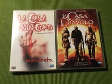 DVD LA CASA DEI 1000 CORPI + LA CASA DEL DIAVOLO - Rob Zombie perfetto stato