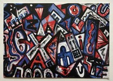 A.R PENCK  - Carton d invitation - 2012