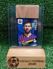 FIGURINA TOPPS MATCH ATTAX 2018/19 BARCELLONA N°5 MESSI CALCIO 2019 ⚽️