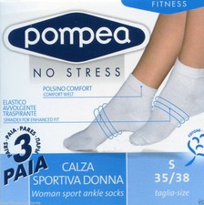 6 PAIA CALZINO SPORTIVO POMPEA