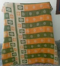 Vintage Patchwork Kantha Copriletto Indiano Handmade Trapunta Coperta di Cotone