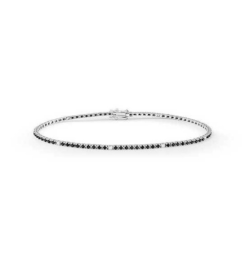 Bracciale tennis bliss marron - bracciale,