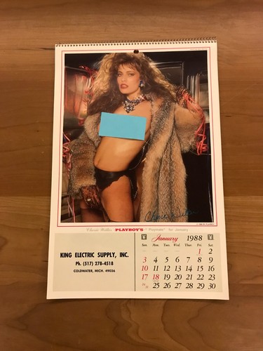 1988 playboy calendar - playboy,