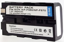 Batterie pour SONY HXR-MC2000E