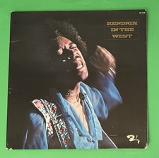 LP 33 GIRI Jimi Hendrix ‎– Hendrix In The West - 1972 Barclay ‎– XBLY 80 448