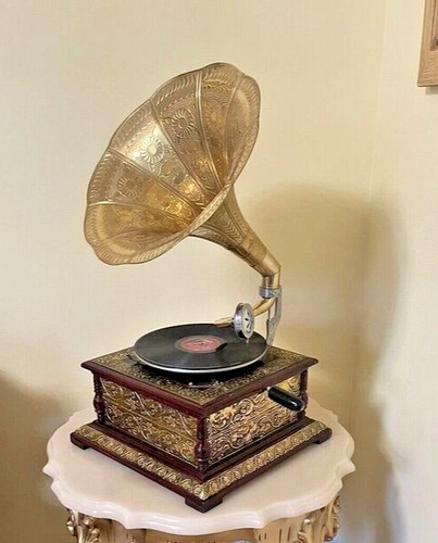 Grammofono hmv giradischi - grammofono,