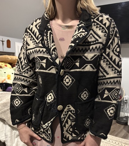 Vintage aztec jacket asazu - jacket,