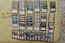 Carte Magic MAZZO B/N con 3 rare e 4 nc - Allenamento-Tornei DESCRIZIONE