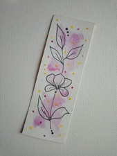 Segnalibro Dipinto A Mano