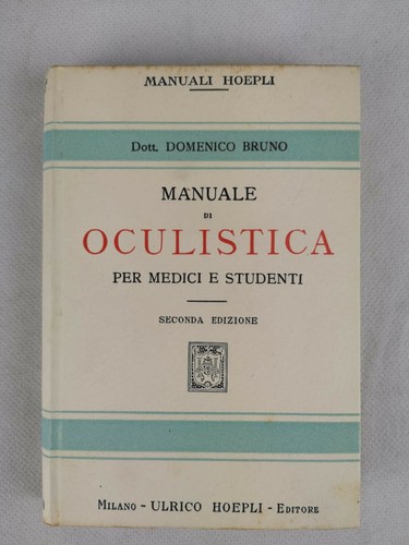Manuali hoepli bruno 1931 - -,