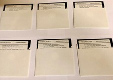 Microsoft MS-DOS versione 4.01 - floppy disk originali da 5,25 pollici - incl. manuale originale