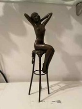 Statua vintage in bronzo art