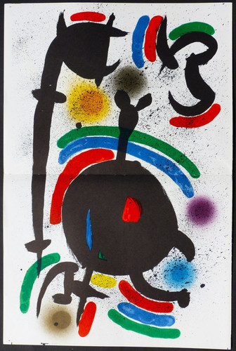 Juan miró litografia - juan,