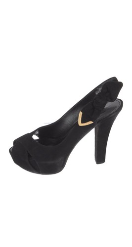Louis vuitton suede - suede, bow