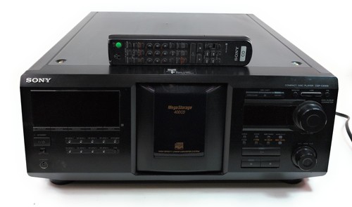 Sony cdp cx455 - 400, cambio