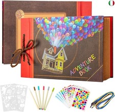 AIOR Adventure Book Album Fotografico, Fai da Te Scrapbooking Album Foto 80