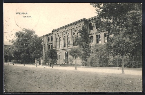 Cartolina weimar tur - weimar, /
