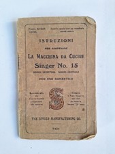 Singer Manuale Istruzioni