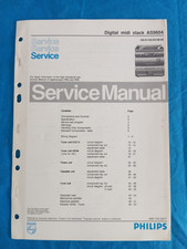 PHILIPS AS9604 Digital MIDI STACK Audio Cassette SERVICE MANUAL ORIGINAL Vintage