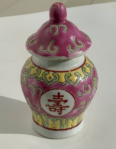 Piccolo vaso mon shou cinese - vaso,