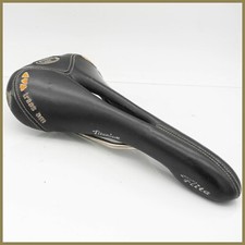 SELLE ITALIA TRANS AM TITANIUM SADDLE SEAT ROAD BIKE VINTAGE BLACK BICYCLE FLOW