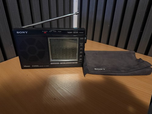 Radio sony icf 7600da - radio,