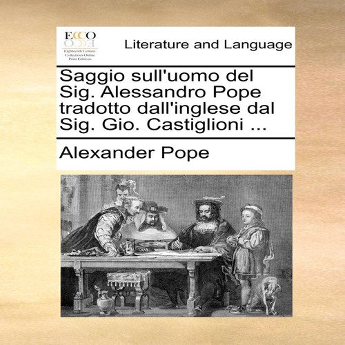 Saggio sull uomo del - saggio,