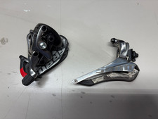 Deragliatore anteriore e posteriore SRAM rosso 22 2x11 velocità carbonio