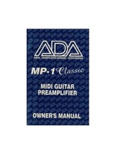 Ada Mp-1 Manuale Di Istruzioni