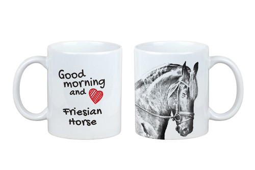 Cavallo frisone tazza con - frisone, i