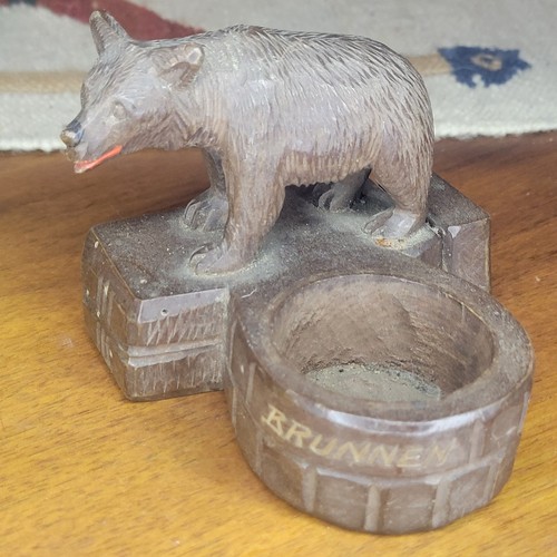 Antico posacenere orso - , in