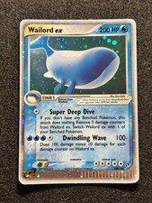 Pokemon TCG Wailord ex 100/100